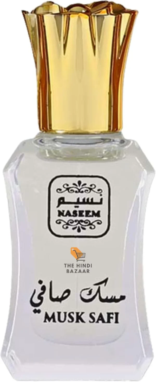 Naseem Musk Safi Perfume Oil, Arabic Perfume Women & Men with White Musk Scent - Alcohol Free & Long Lasting Attar 12 mL - Image 3