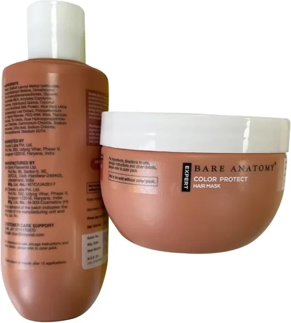 Bare Anatomy Colour Protect Shampoo and Hair Mask Kit - Image 5