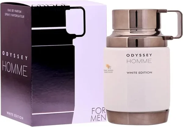 ARMAF Odyssey Homme White Edition EDP Spray Men 3.4 oz - Image 3