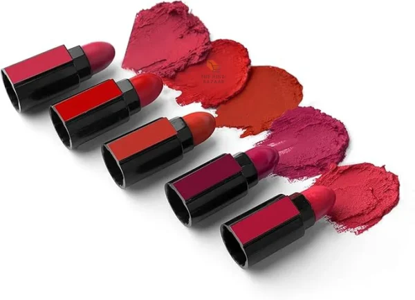 RE.NEE Fab 5 Lipstick 7.5gm Five Shades In One - Image 4