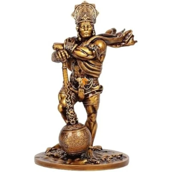 Mahakal Handi Crafts Car Dashboard Resin Bahubali Hanuman