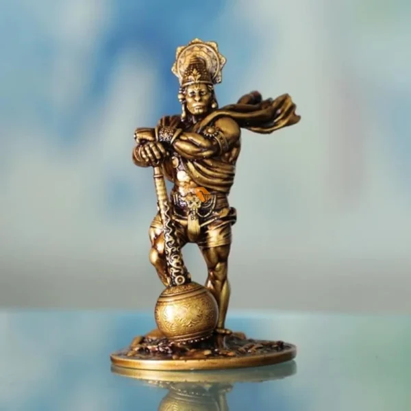 Mahakal Handi Crafts Car Dashboard Resin Bahubali Hanuman - Image 4